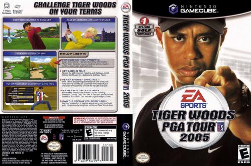 Tiger Woods PGA Tour 2005 (Disc 2) Cover - Click for full size image
